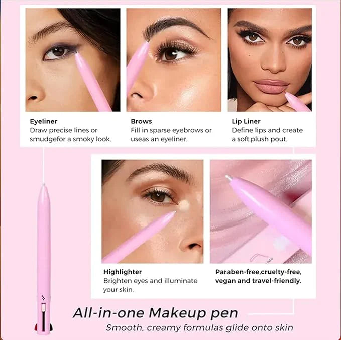 4-in-1 Makeup Pen قلم مكياج 4 في 1