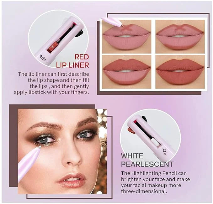 4-in-1 Makeup Pen قلم مكياج 4 في 1