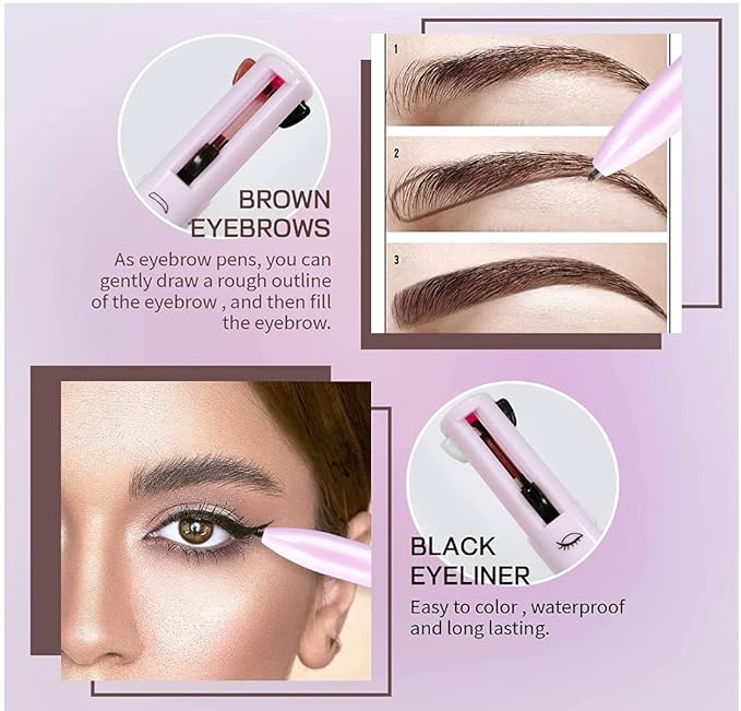 4-in-1 Makeup Pen قلم مكياج 4 في 1
