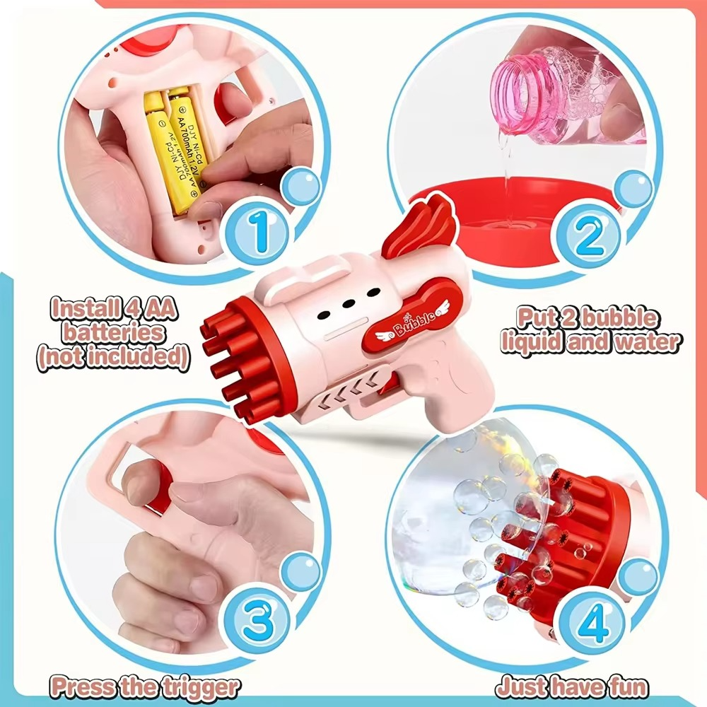 Bubble Gun For Kids 🧒