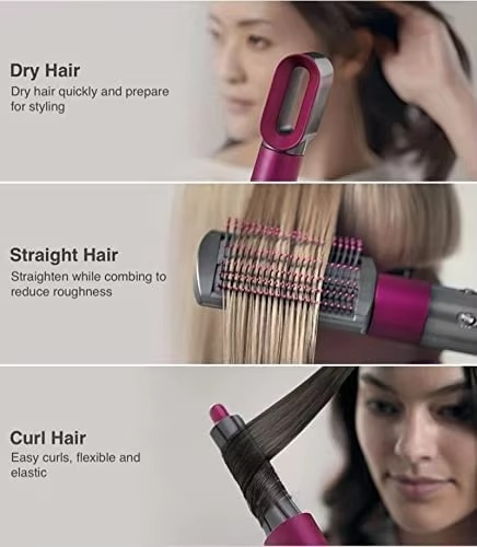 Hot Air Brush (5-in-1)- فرشاة الهواء الساخن (5 في 1)