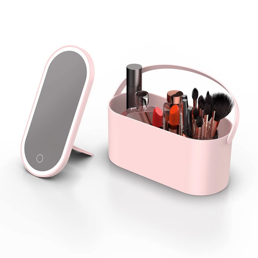 Makeup Storage Box-Travel Makeup Organizer