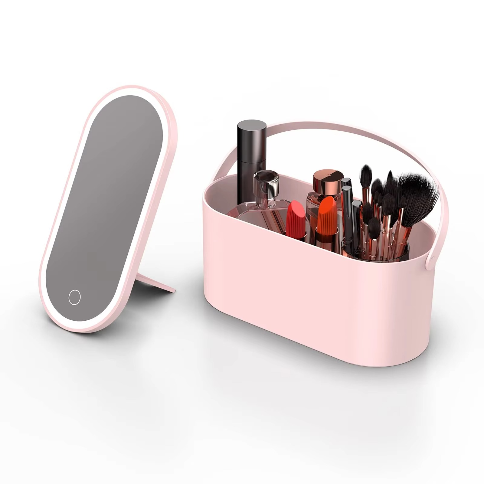 Makeup Storage Box-Travel Makeup Organizer