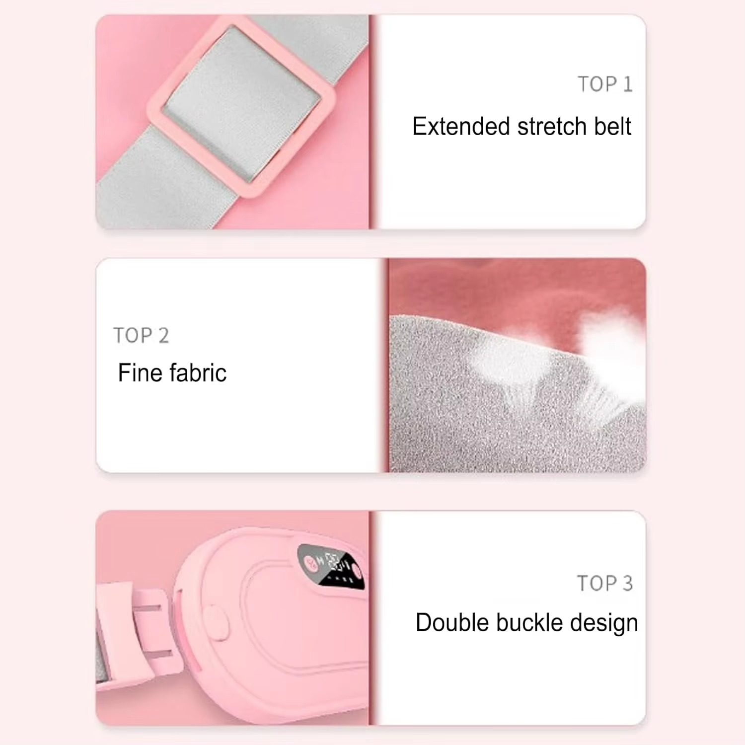 Wireless Menstrual Pain Relief Heating Belt حزام تدفئة محمول لتخفيف آلام الحيض