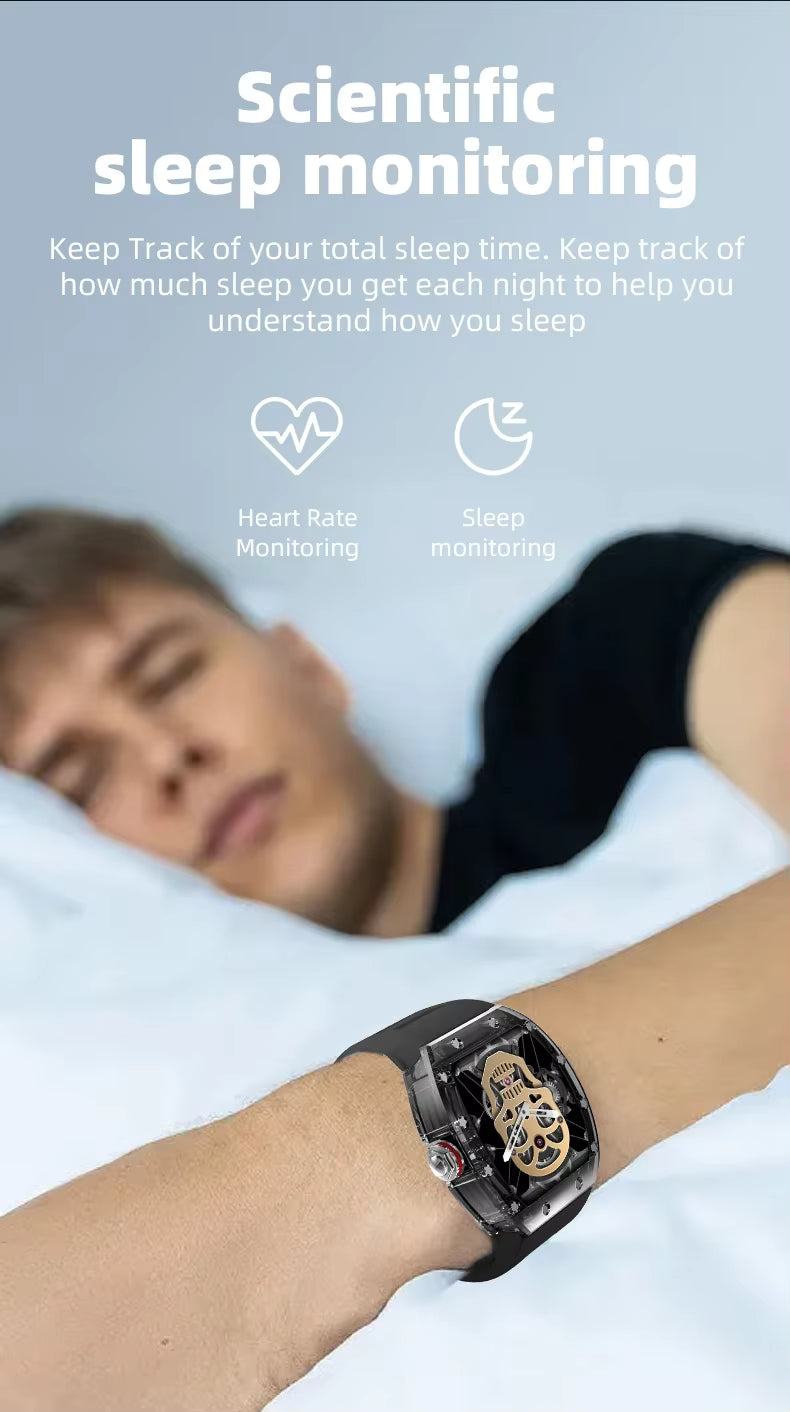 Transparent Bluetooth Smartwatch