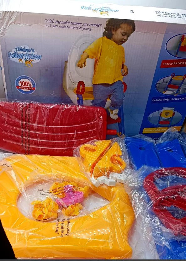 Kids Toilet Training Ladder سُلَّم تدريب الأطفال على استخدام المرحاض