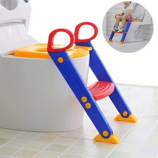 Kids Toilet Training Ladder سُلَّم تدريب الأطفال على استخدام المرحاض