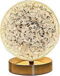 Crystal Round LED Table Lamp مصباح طاولة LED دائري كريستالي