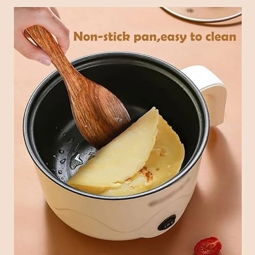 Electric Mini Cooking Pot with Lid قدر طبخ كهربائي صغير مع غطاء