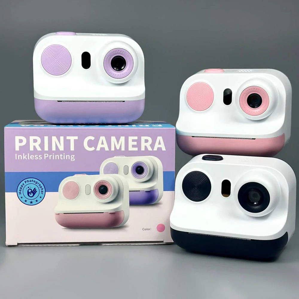 Kids Instant Print Camera كاميرا الطباعة الفورية للأطفال