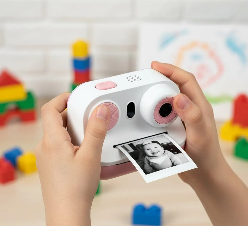 Kids Instant Print Camera كاميرا الطباعة الفورية للأطفال