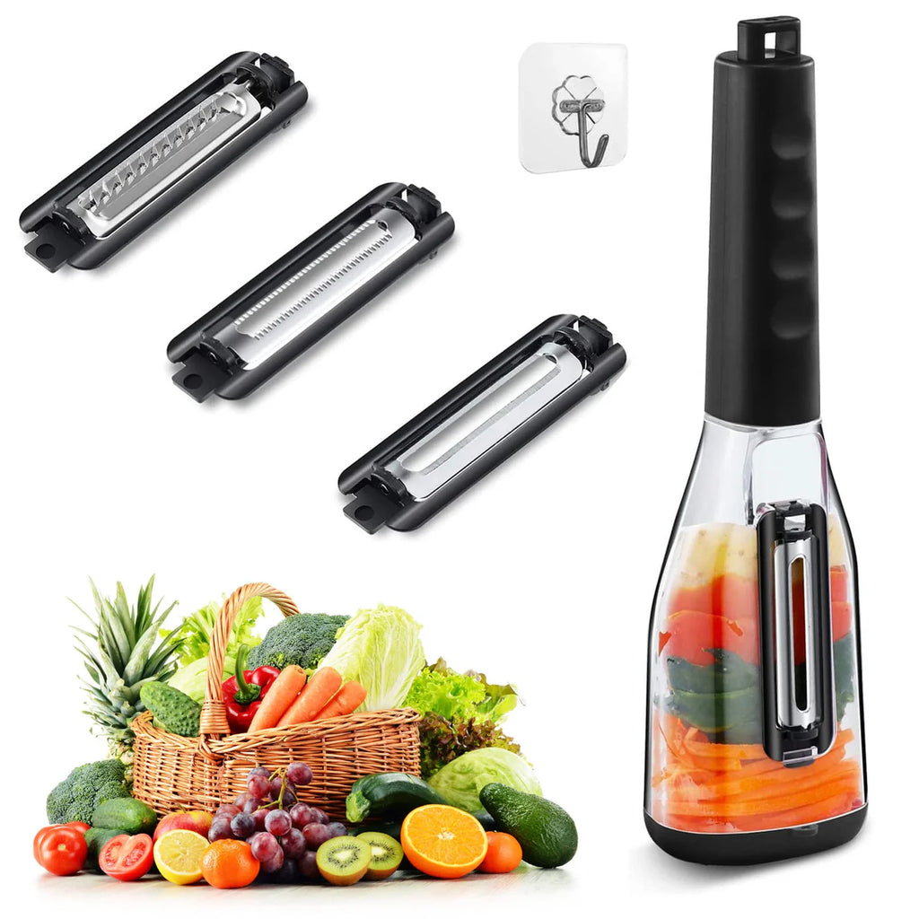 Multifunctional Peeling Knife With Storage
