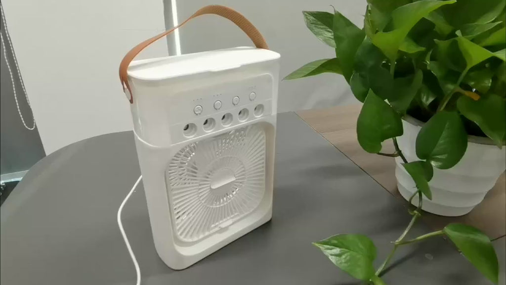Cooling Fan With Ice
