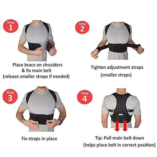 Shoulder Back Support Belt حزام دعم الكتف والظهر
