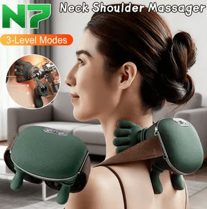 Neck and Shoulder Massage Device 😍 جهاز تدليك للرقبة والكتفين للاسترخاء