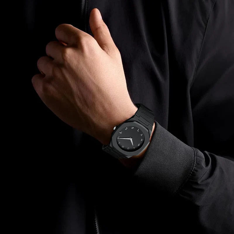 Stainless Steel Arabic Watch ساعة عربية من الستانلس ستيل ⌚✨
