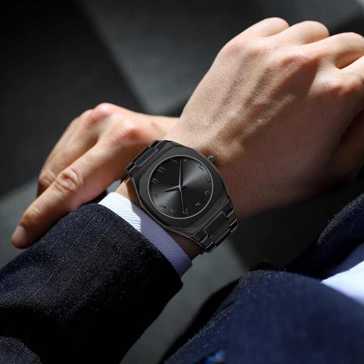 Stainless Steel Arabic Watch ساعة عربية من الستانلس ستيل ⌚✨