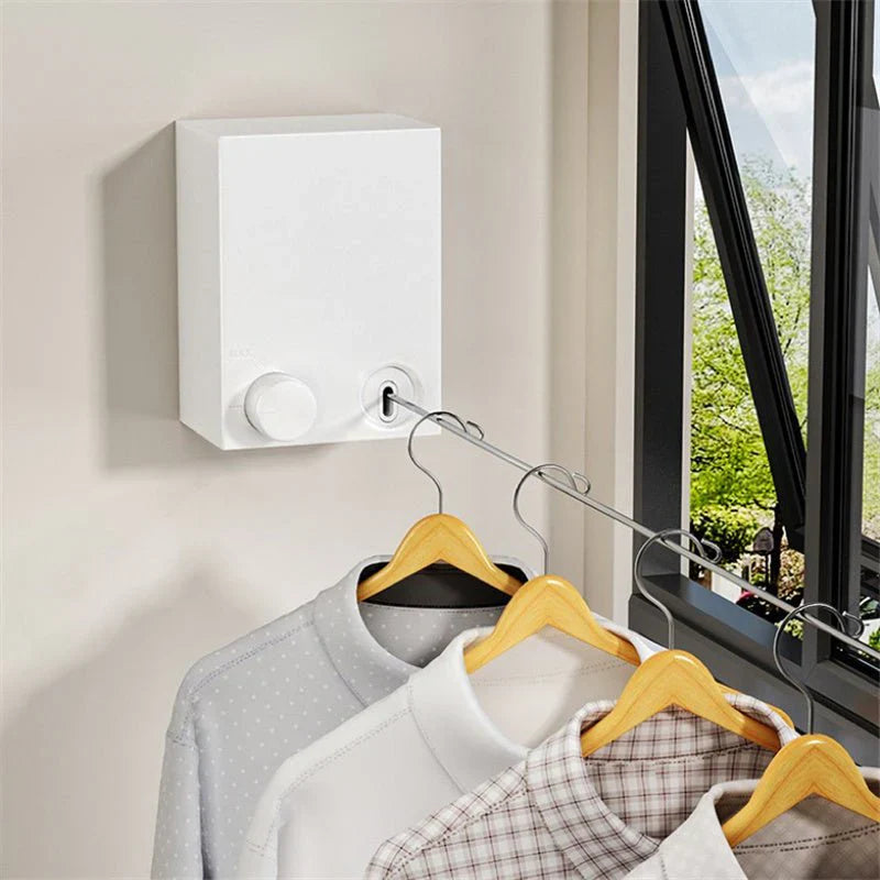 Telescopic Clothesline Clothes Drying Rope حبل غسيل ملابس تلسكوبي قابل للتمديد